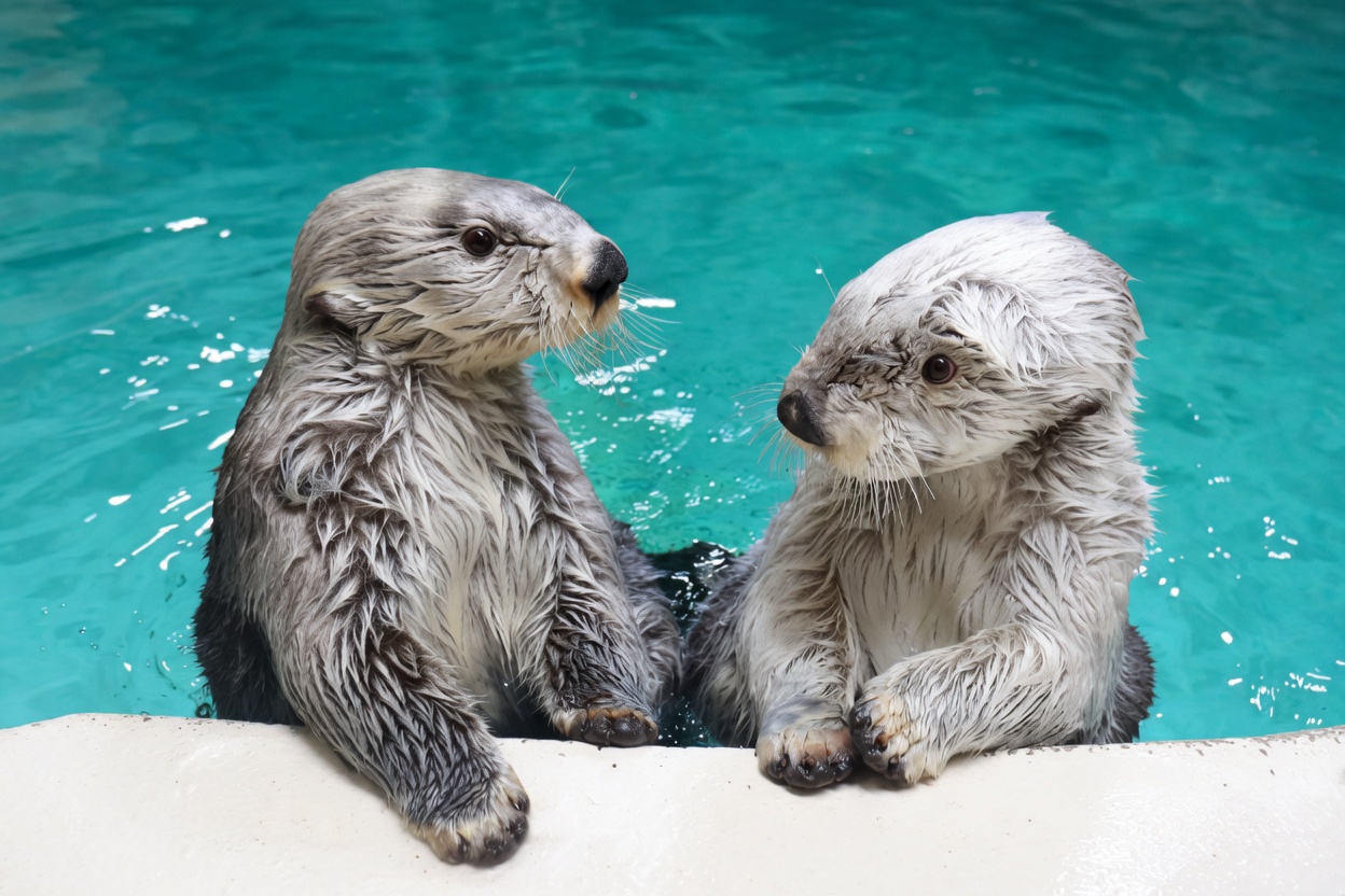 Sea otter homepage hero background